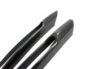 Mercedes Benz SLK Bumper Light Trim - Front - Carbon Fiber - R172